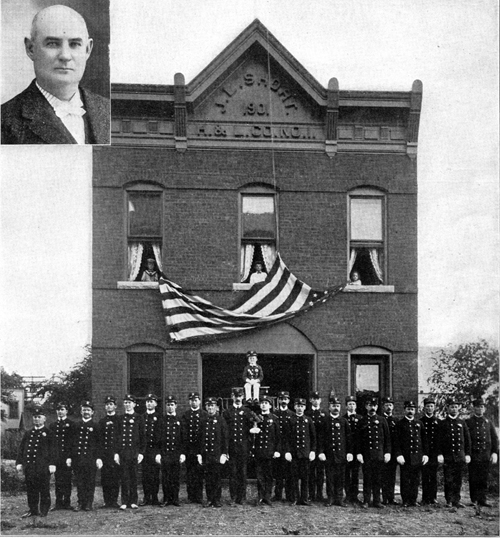 J. L. Short Co. volunteers prepare to host the Tri-County Convention of 1902
